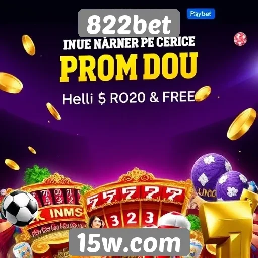 Promoções em destaque na plataforma 822bet